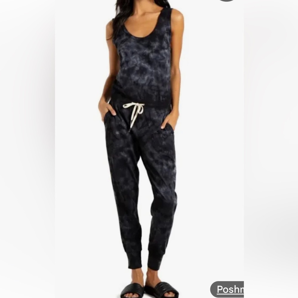 n:Philanthropy Black Tie-Dye Jumpsuit Size L - Picture 3 of 11